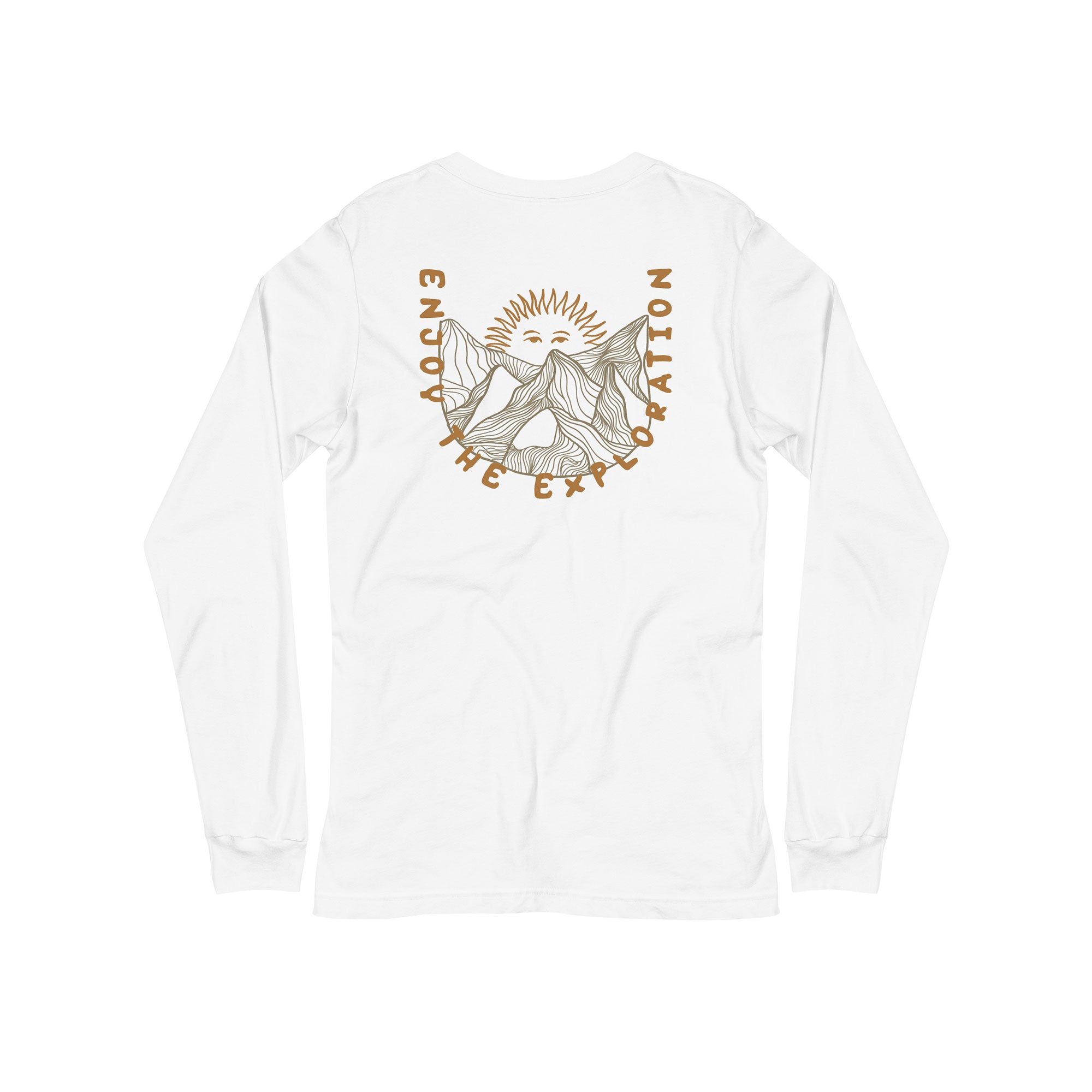 White Sunset Long Sleeve T-Shirt