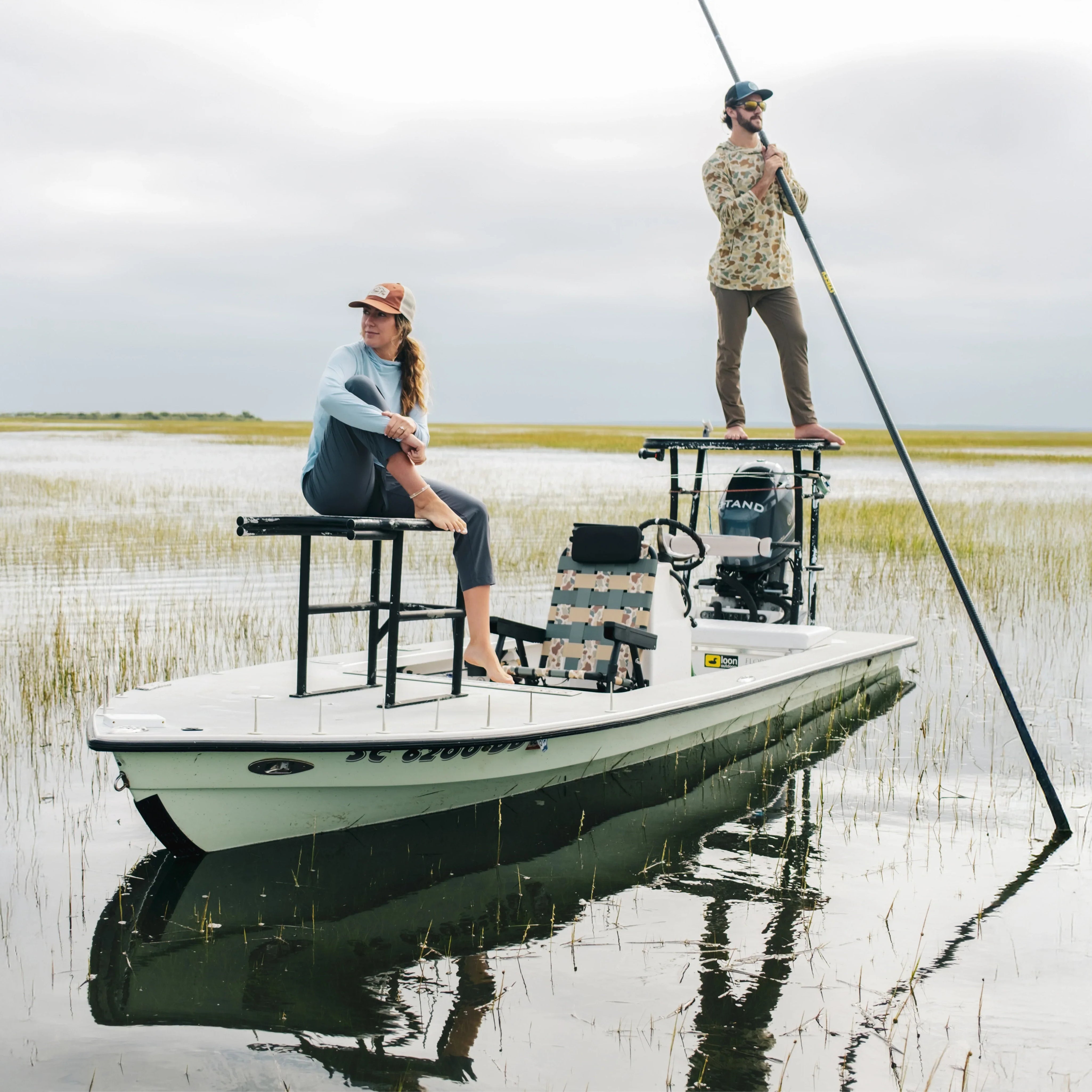 Vintage Camo Eclipse Recliner chair