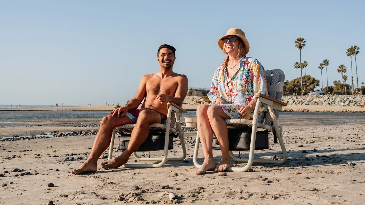 Valentine’s Day gift for outdoor lovers enjoying time together outside with PARKIT chairs