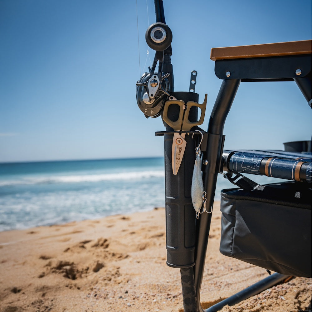 Outpost Accessory Mount – Fishing Rod, Umbrella Flag Holder for