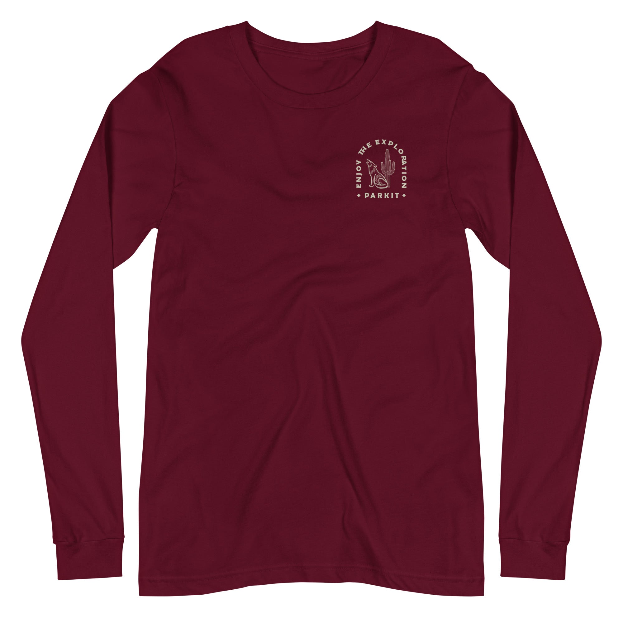 Coyote Unisex Long Sleeve Tee – PARKIT Co.