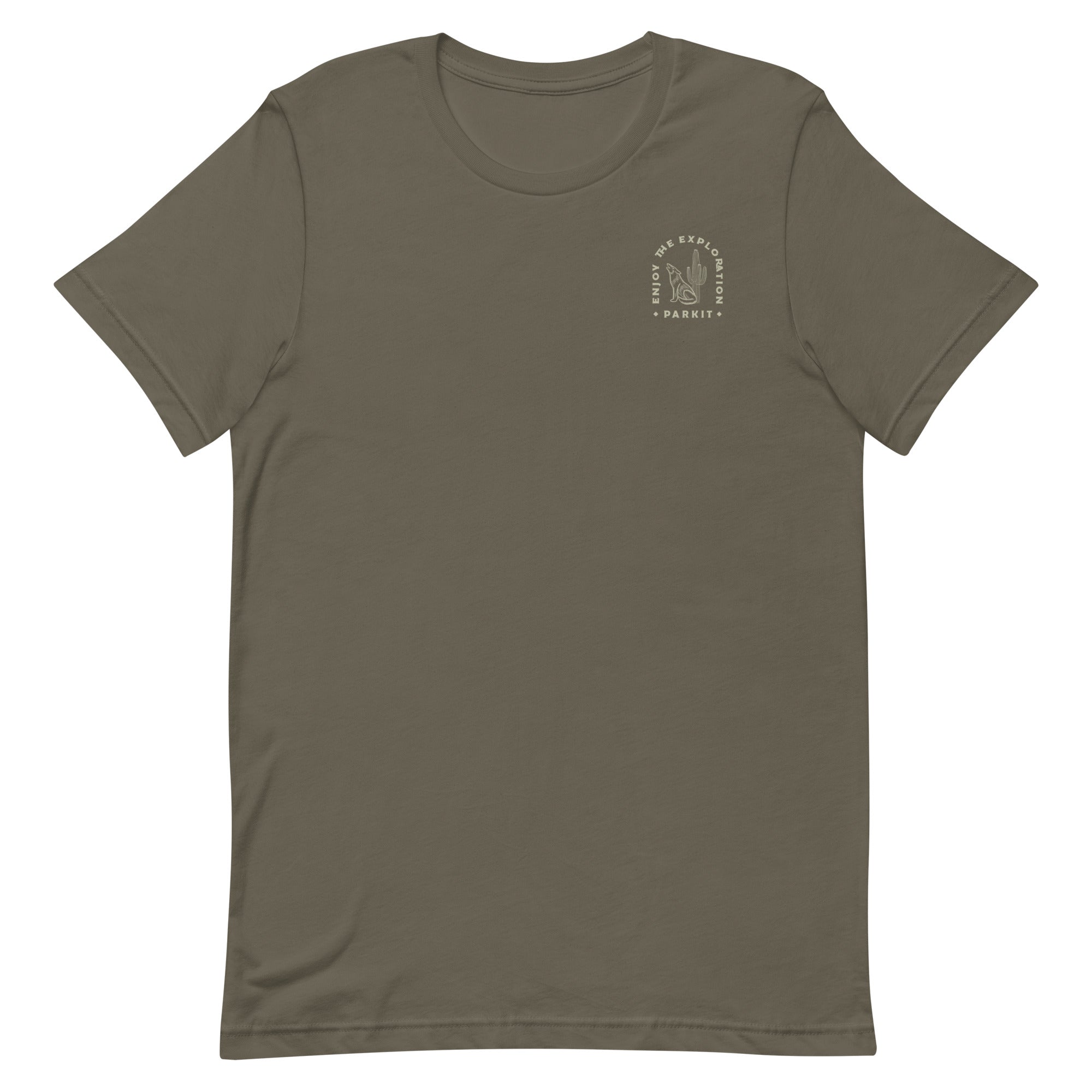 Coyote T-Shirt | Unisex, Explore 7 Color Options | PARKIT Co.